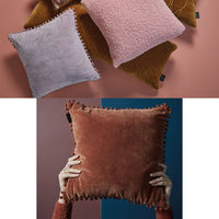 Thumbnail for Bedding House Svenja Terracotta Filled Square Cushion