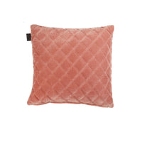 Thumbnail for Bedding House Vercors Luxury Cotton Velvet Filled Square Cushion - Pink