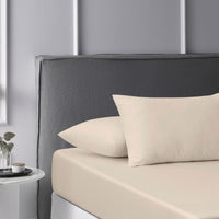 Thumbnail for Accessorize Stone Washed Cotton Fitted Sheet Set King Single