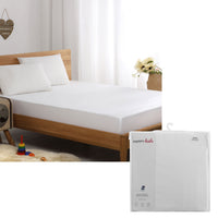 Thumbnail for Happy Kids Cotton Flannel Waterproof Mattress Protector Single