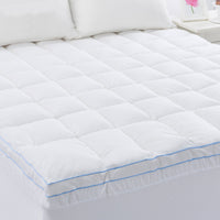 Thumbnail for Cloudland 750GSM Memory Resistant Microball Fill Mattress Topper King Single