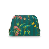 Thumbnail for PIP Studio Fleur Grandeur Green Medium Triangle Cosmetic Bag