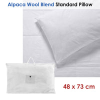 Thumbnail for Accessorize Alpaca Wool Blend Standard Pillow 48 x 73cm