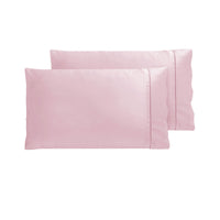Thumbnail for Accessorize 300TC Deluxe Essentials Satin Standard Pillowcases Blush