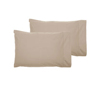 Thumbnail for Accessorize 300TC Cotton Standard Pillowcases ( Pair ) - Linen