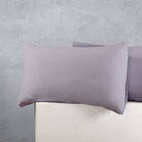 Thumbnail for Accessorize Pair of Cotton Polyester Standard Pillowcases Silver