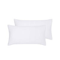 Thumbnail for Accessorize Pair of White Hotel Deluxe Cotton King Pillowcases 50cm x 90cm