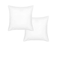 Thumbnail for Accessorize Pair of White Piped Hotel Deluxe Cotton European Pillowcases