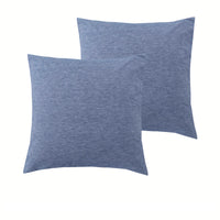 Thumbnail for Accessorize Pair of Stonewashed Linen Cotton European Pillowcases