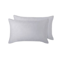 Thumbnail for Vintage Design Homewares 100% Linen Pair of Standard Pillowcases Dove Grey 48 x 73 cm
