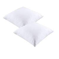 Thumbnail for Vintage Design Homewares Pair of 100% Linen European Pillowcases White