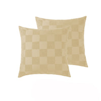 Thumbnail for Accessorize Pair of Tipo Safari Chenille European Pillowcases 65 x 65cm