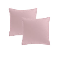 Thumbnail for Accessorize Pair of Waffle Blush Cotton European Pillowcases