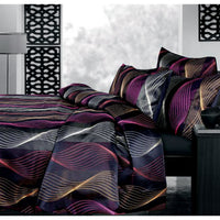 Thumbnail for Accessorize Airwave Multi Jacquard Quilt Cover Set Single