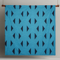 Thumbnail for Accessorize Aster Blue Cotton Quilt Cover Set King