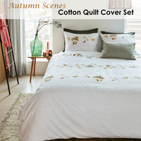 Thumbnail for Marjolein Bastin Autumn Scenes Cotton Quilt Cover Set Queen