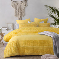 Thumbnail for Accessorize Betty Betty Banana Cotton Quilt Cover Set Queen