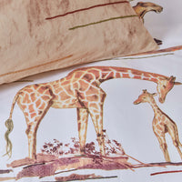 Thumbnail for Bedding House Big Five Natural Cotton Quilt Cover Set Single