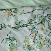 Thumbnail for Bedding House Blossom Grey Quilt Cover Set Queen