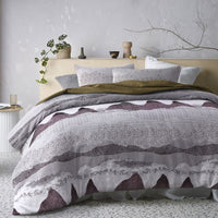 Thumbnail for Accessorize Bulla Burgundy Quilt Cover Set Queen
