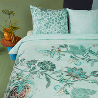 Thumbnail for Oilily City Sits Green Quilt Cover Set Queen