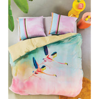 Thumbnail for Oilily Colourful Birds Multi Cotton Sateen Quilt Cover Set King