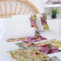 Thumbnail for Accessorize Country Rose White Quilt Cover Set Queen