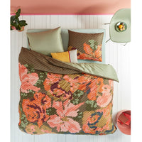 Thumbnail for Oilily Embroidered Flower Multi Quilt Cover Set Queen