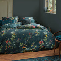 Thumbnail for PIP Studio Fall in Leaf DarkBlue Cotton Quilt Cover Set King