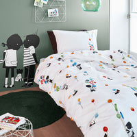 Thumbnail for Fiep Westendorp Feest Pastel Cotton Quilt Cover Set Single
