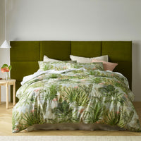 Thumbnail for Accessorize Flamingo Cotton Quilt Cover Set Super King