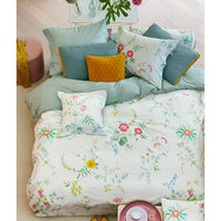 Thumbnail for PIP Studio Fleur Grandeur White Cotton Quilt Cover Set King