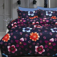 Thumbnail for Big Sleep Floating Flowers Quilt Cover Set Single