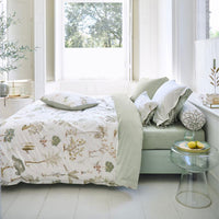 Thumbnail for PIP Studio Giardini di Frutta White Cotton Quilt Cover Set Queen