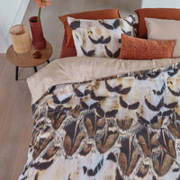 Thumbnail for Bedding House Giselle Natural Cotton Sateen Quilt Cover Set King