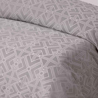 Thumbnail for Accessorize Gregory Jacquard Quilt Cover Set King