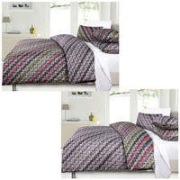 Thumbnail for Hoxton Mutated DNA Reversible Quilt Cover Set - Queen