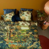 Thumbnail for At Home Idyllic Green Quilt Cover Set King