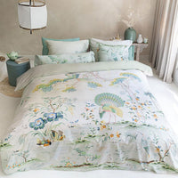 Thumbnail for PIP Studio Japonica White Quilt Cover Set Super King