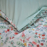 Thumbnail for PIP Studio Midnight Garden White Cotton Quilt Cover Set King