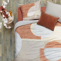 Thumbnail for VTWonen Pale Colouring Natural Cotton Quilt Cover Set King