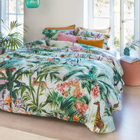 Thumbnail for Bedding House Paradise Lost Multi Cotton Quilt Cover Set Queen
