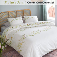 Thumbnail for Bedding House Pasture Multi Cotton Quilt Cover Set King