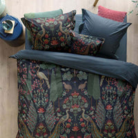 Thumbnail for PIP Studio Pavoni Dark Blue Cotton Quilt Cover Set King