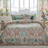 Thumbnail for PIP Studio Pavoni Off White Cotton Quilt Cover Set Queen