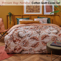 Thumbnail for Bedding House Persian Rug Natural Cotton Quilt Cover Set Queen