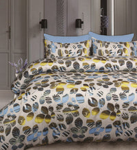 Thumbnail for Westwood Printed Foliage Quilt Cover Set QUEEN