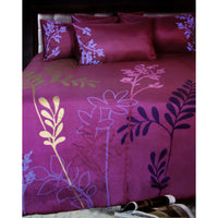 Thumbnail for Accessorize Savannah Plum Quilt Cover Set Double