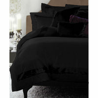 Thumbnail for Accessorize Sequins Black Quilt Cover Set Double