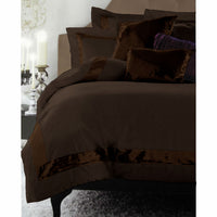 Thumbnail for Accessorize Sequins Chocolate Quilt Cover Set Single